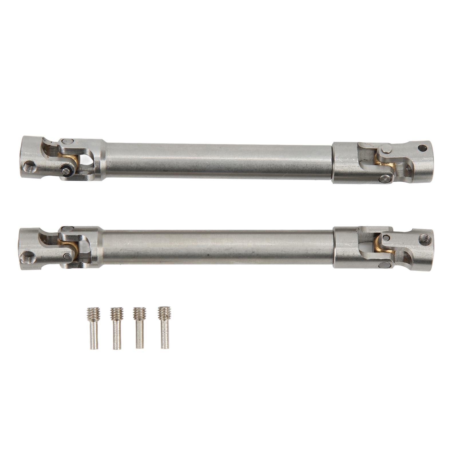 1 Pair 117mm RC Drive Shaft Stainless Steel RC Crawler Drive Shaft for Traxxas 110 RC Car
1 Pair 117mm RC Drive Shaft Stainless Steel RC Crawler Drive Shaft for Traxxas 110 RC Car