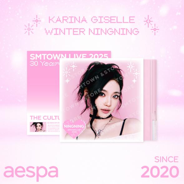 Предварительный заказ SMTOWN LIVE 2025 30 Years and More 2nd MD LP Poster Set aespa KARINA
Предварительный заказ SMTOWN LIVE 2025 30 Years and More 2nd MD LP Poster Set aespa KARINA