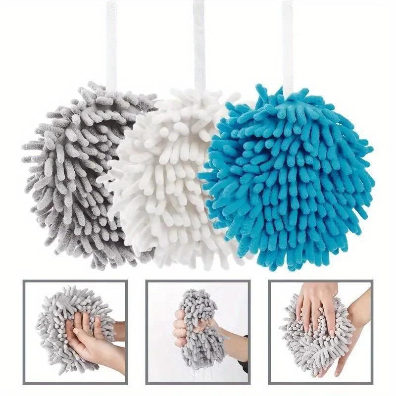 1pc Absorbent Hand Wipe Balls, Hanging Kitchen Hand Wipers, Handy Reusable Handkerchiefs
1pc Absorbent Hand Wipe Balls, Hanging Kitchen Hand Wipers, Handy Reusable Handkerchiefs