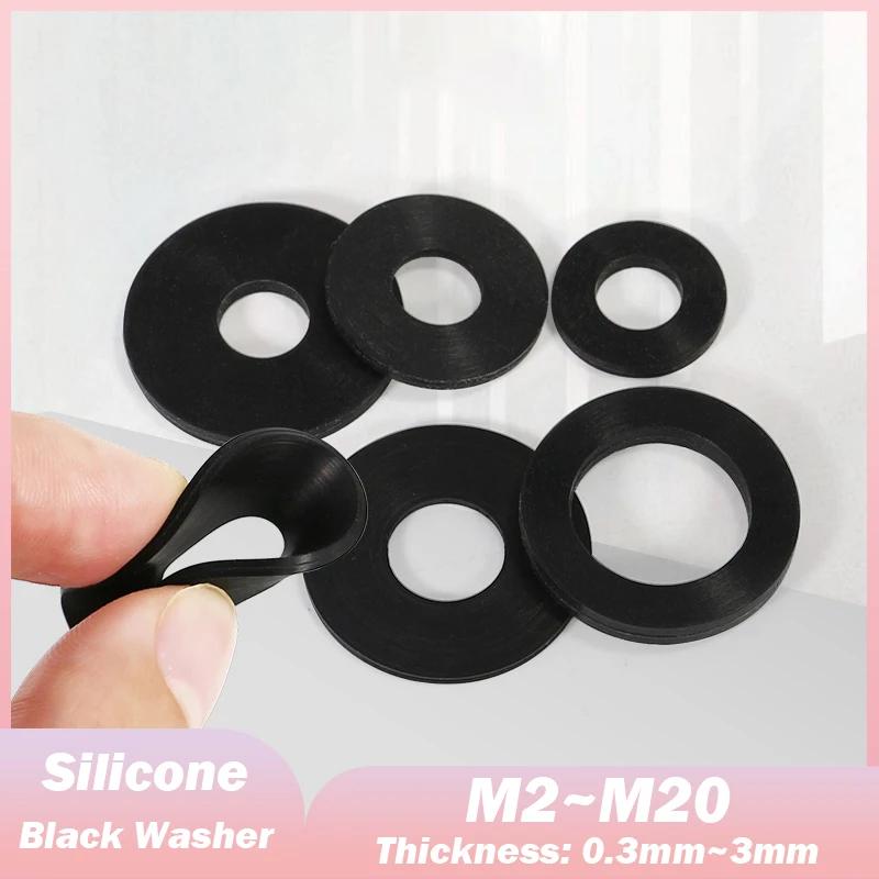 Black Silicone Washer M2 M2.5 M2.7 M3 M4 M5 M6 M8 M10 M12 M16 M20 O-ring Silicone Rubber Flat Washer Seal Ring Gasket 4x10x0.5mm(50Pcs)
Black Silicone Washer M2 M2.5 M2.7 M3 M4 M5 M6 M8 M10 M12 M16 M20 O-ring Silicone Rubber Flat Washer Seal Ring Gasket 4x10x0.5mm(50Pcs)
