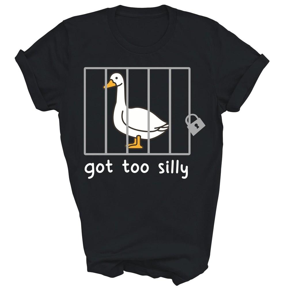 Funny Duck Silly Goose In Jail Unisex Shirt Gift S
Funny Duck Silly Goose In Jail Unisex Shirt Gift S