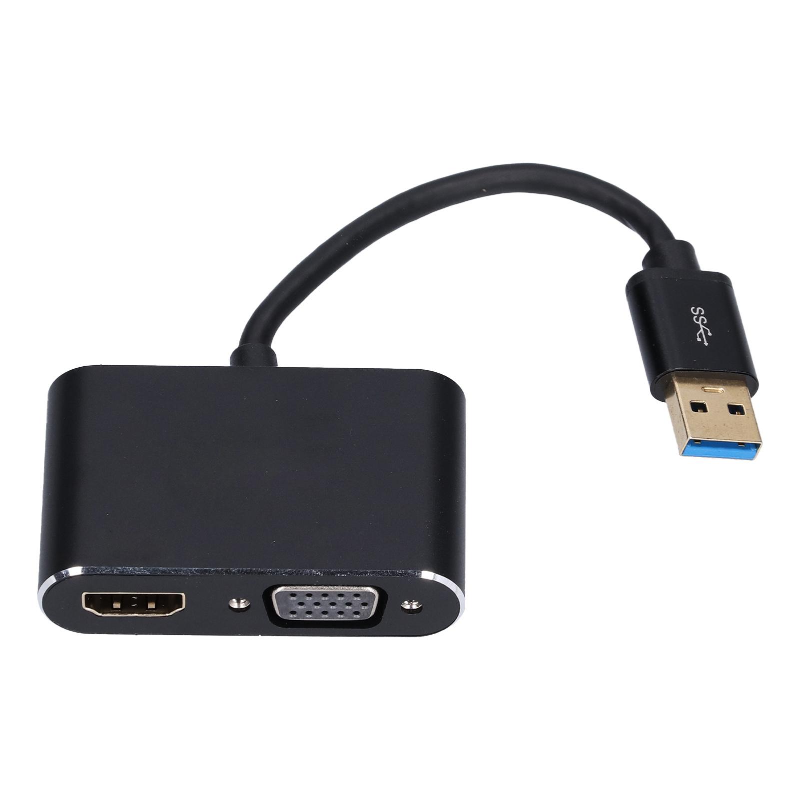 ONTEN USB3.0 to VGA Adapter Fast Transmission Efficient Heat Dissipation 4 Display Modes Display
ONTEN USB3.0 to VGA Adapter Fast Transmission Efficient Heat Dissipation 4 Display Modes Display