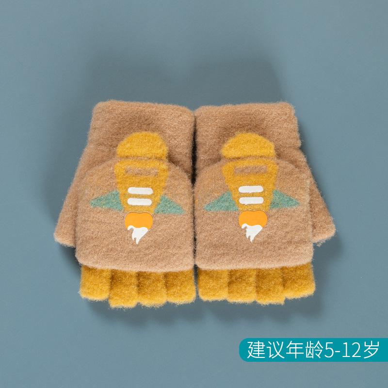 Xuehuaxiu children s thermal gloves cartoon cute knitted half finger 5-12 years old student writing gloves wholesale Kids sizes (5-12 years) коричневий
Xuehuaxiu children s thermal gloves cartoon cute knitted half finger 5-12 years old student writing gloves wholesale Kids sizes (5-12 years) коричневий