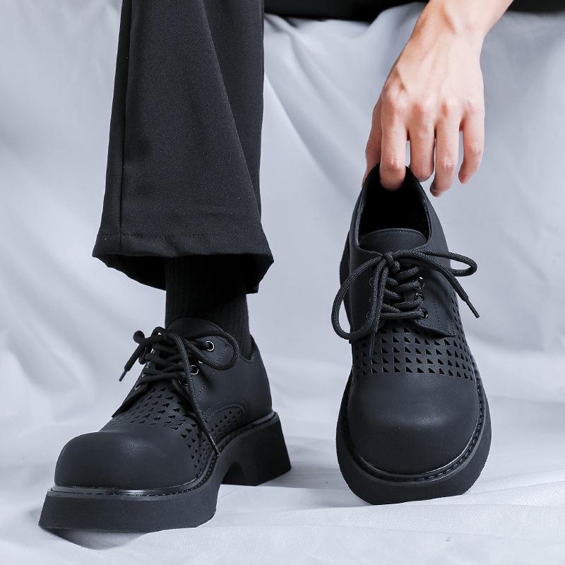 Black thick-soled big-headed leather shoes for men s spring and autumn new casual wedding groom height-increasing shoes 95511-R 38 чёрный
Black thick-soled big-headed leather shoes for men s spring and autumn new casual wedding groom height-increasing shoes 95511-R 38 чёрный