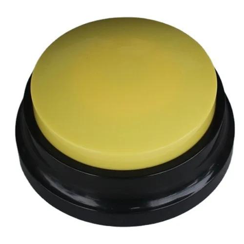 New Pet Training Tool Cat Dog Sound Box Recordable Talking Button Cat Voice Recorder Toy For Communication Pet Training Buzzer жёлтый
New Pet Training Tool Cat Dog Sound Box Recordable Talking Button Cat Voice Recorder Toy For Communication Pet Training Buzzer жёлтый