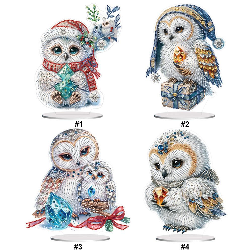 Classic DIY Diamond Painting Ornament Round+Special Shape Acrylic Table Top Winter Owl Ornaments Kit For Office Desktop Decor
Classic DIY Diamond Painting Ornament Round+Special Shape Acrylic Table Top Winter Owl Ornaments Kit For Office Desktop Decor