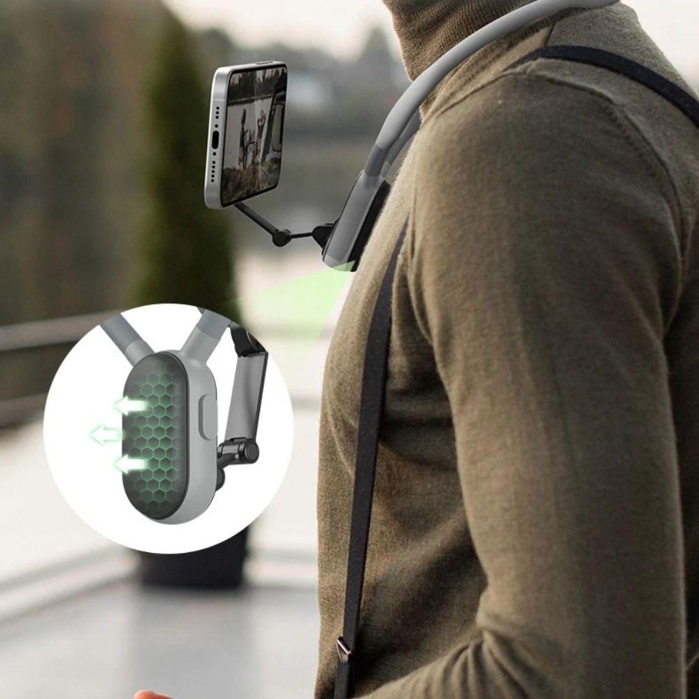 First View Magnetic Phone Neck Magnetic Magnetic Phone Neck Holder Live Broadcast сірий
First View Magnetic Phone Neck Magnetic Magnetic Phone Neck Holder Live Broadcast сірий