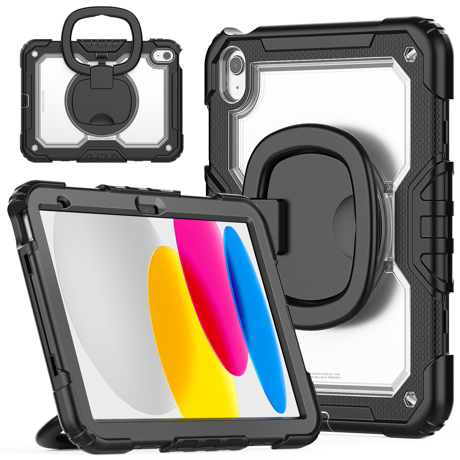 For iPad (2025)/iPad 10.9 (2022) Kickstand Case PC+Silicone Tablet Cover with Shoulder Strap A
For iPad (2025)/iPad 10.9 (2022) Kickstand Case PC+Silicone Tablet Cover with Shoulder Strap A