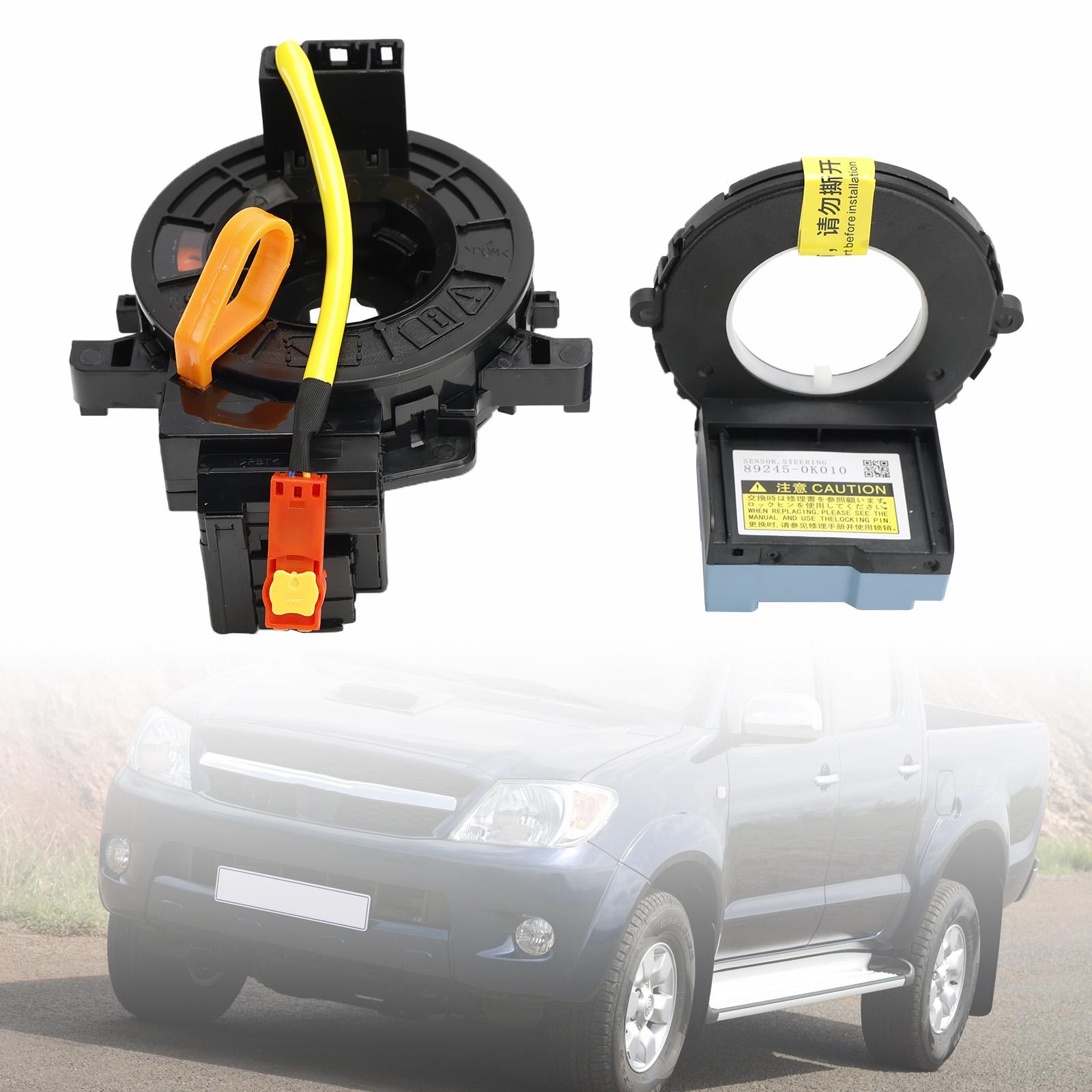 Шлейф подушки безопасности Датчик угла поворота рулевого колеса 89245-0K010 Для HILUX 2.5 3.0
Шлейф подушки безопасности Датчик угла поворота рулевого колеса 89245-0K010 Для HILUX 2.5 3.0
