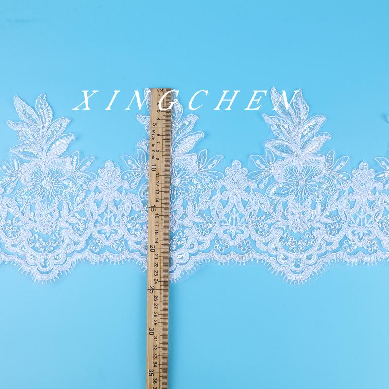 Отбеленный белый кружевной свадебный наряд из кружева из кости, кружевная ткань, кружевные декоративные аксессуары для одежды bleached/crystal piece/width 24CM
Отбеленный белый кружевной свадебный наряд из кружева из кости, кружевная ткань, кружевные декоративные аксессуары для одежды bleached/crystal piece/width 24CM
