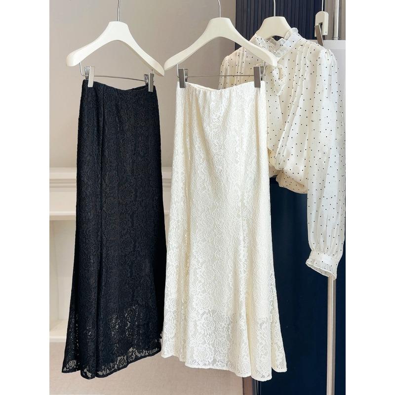 High waist and thin hollow lace fishtail skirt women s spring and summer new drop feeling hip wrap one-step skirt long skirt XL абрикосовий
High waist and thin hollow lace fishtail skirt women s spring and summer new drop feeling hip wrap one-step skirt long skirt XL абрикосовий