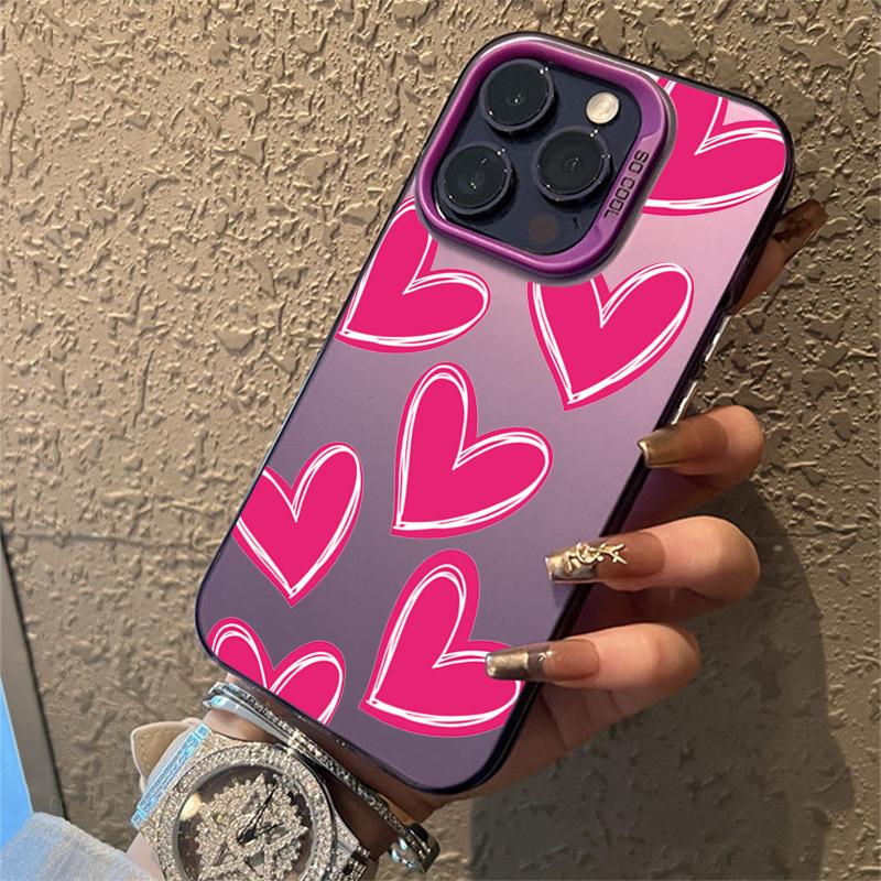 Luxury Love Heart Electroplate Silver IMD Case For iPhone 15 14 16 17 Pro Max Plus 11 12 13 Pro 7 8 Plus X XR Shockproof Cover iPhone 14 Plus
Luxury Love Heart Electroplate Silver IMD Case For iPhone 15 14 16 17 Pro Max Plus 11 12 13 Pro 7 8 Plus X XR Shockproof Cover iPhone 14 Plus