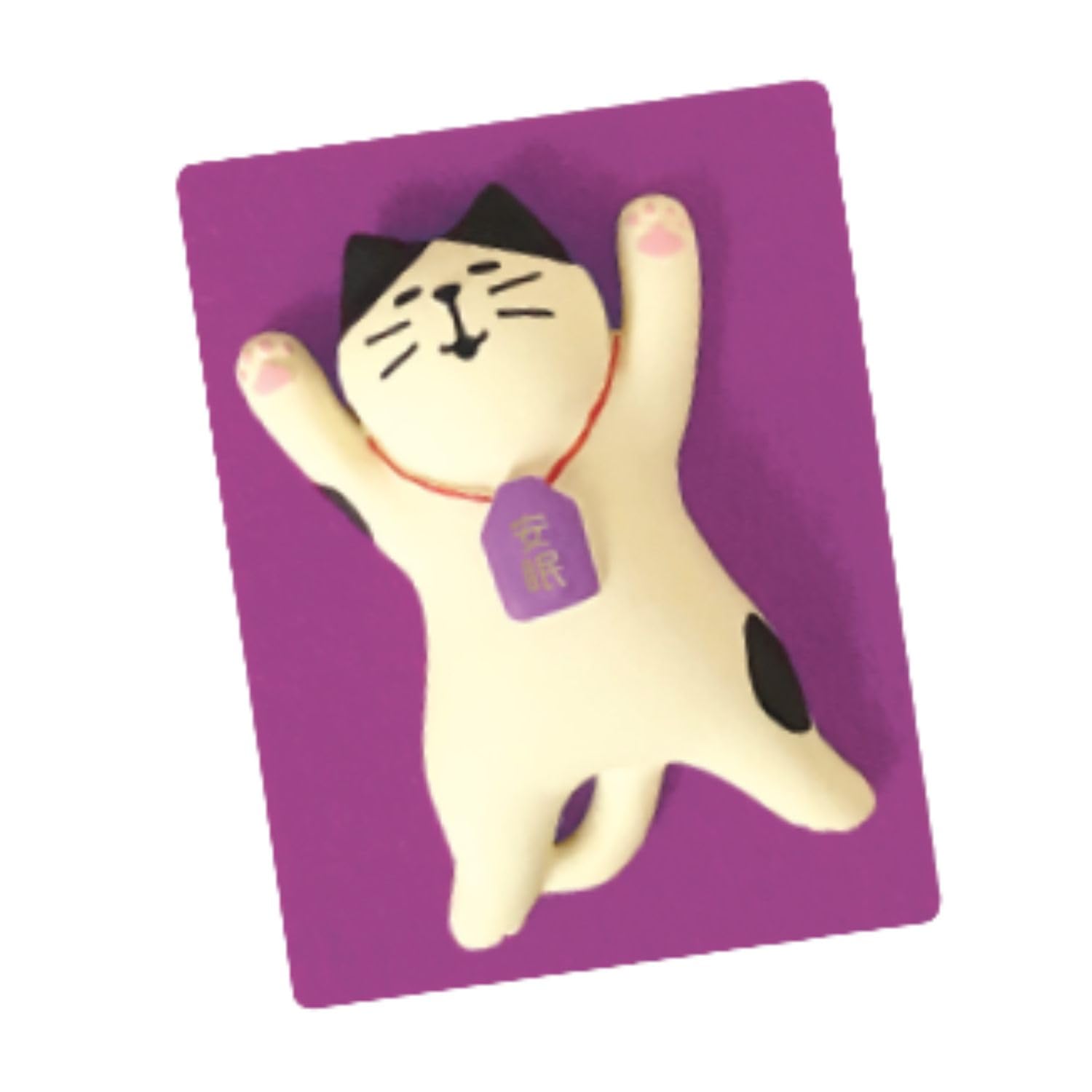 DECOLE Concombre Sleep Amulet Mascot, Nemuni-Nyan Shiro (ZCB-28945), Miniature Amulet for Good Sleep, with Felt Mat, Perfect for Year-Round Display,
DECOLE Concombre Sleep Amulet Mascot, Nemuni-Nyan Shiro (ZCB-28945), Miniature Amulet for Good Sleep, with Felt Mat, Perfect for Year-Round Display,