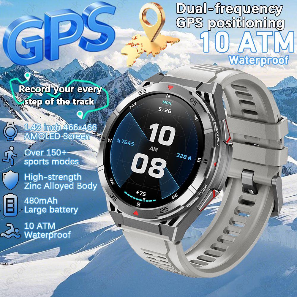 Rugged Military GPS Smart Watch AMOLED HD Screen Built-in GPS Bluetooth Talk 10ATM & IP69K Deep Waterproof Smartwatch NEW
Rugged Military GPS Smart Watch AMOLED HD Screen Built-in GPS Bluetooth Talk 10ATM & IP69K Deep Waterproof Smartwatch NEW