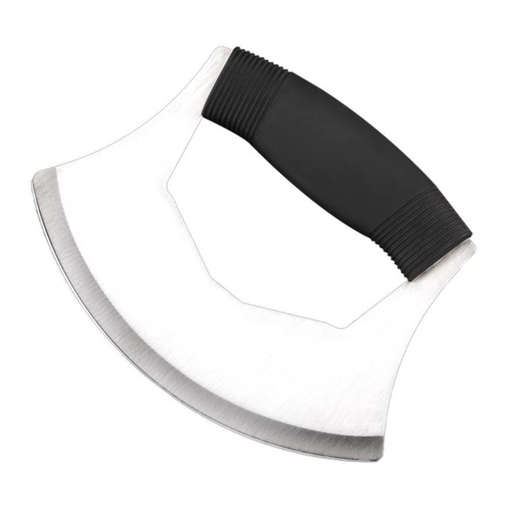Stainless Steel Pizza Cutter Crescent with Protective Cover Rocker Slicers Durable Ergonomic Salad Chopper Food Prep світло-сірого кольору
Stainless Steel Pizza Cutter Crescent with Protective Cover Rocker Slicers Durable Ergonomic Salad Chopper Food Prep світло-сірого кольору