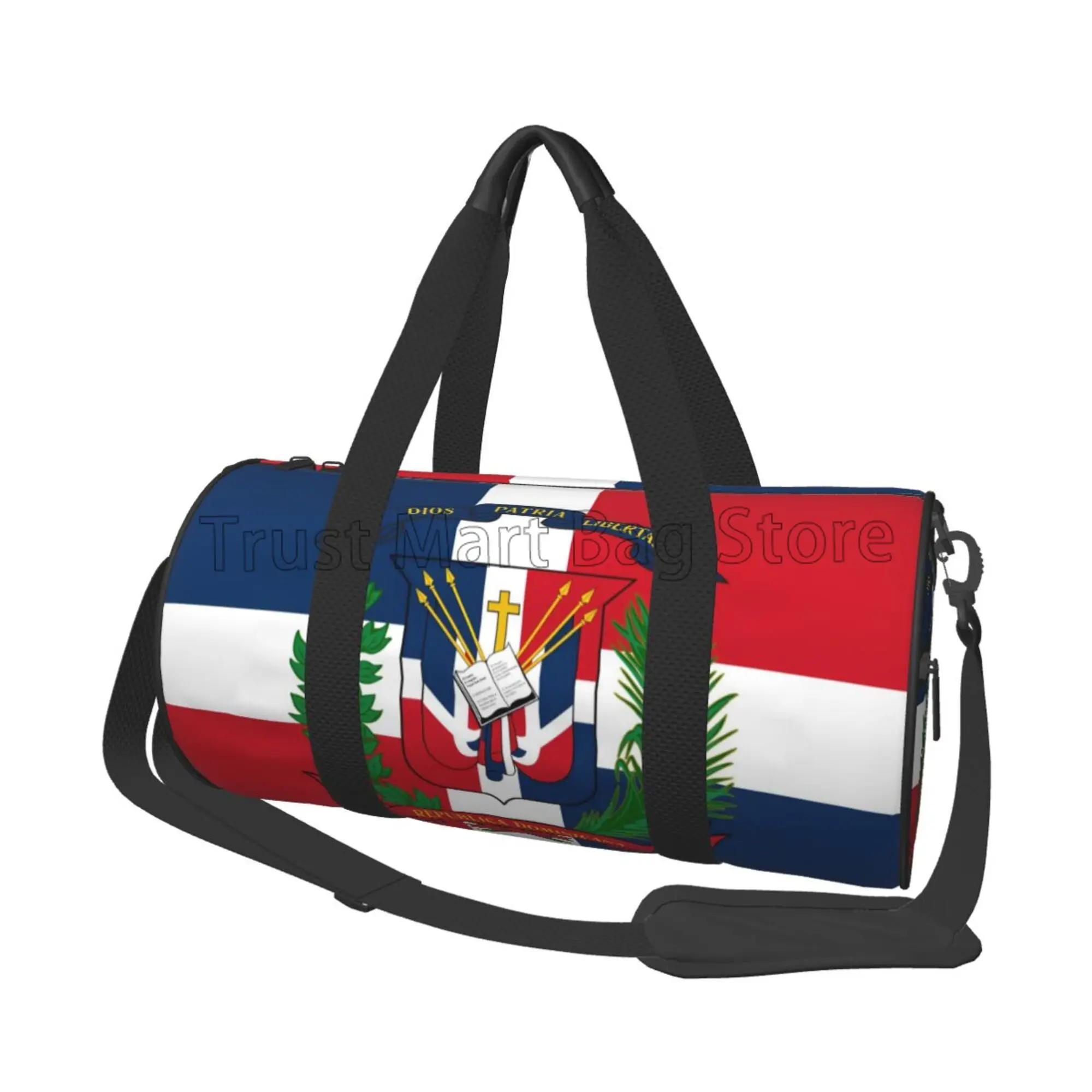 Dominican Republic Flag Travel Duffel Shoulder Bag Yoga Gym Fitness Bags Canvas Weekend Bag Sports Tote
Dominican Republic Flag Travel Duffel Shoulder Bag Yoga Gym Fitness Bags Canvas Weekend Bag Sports Tote