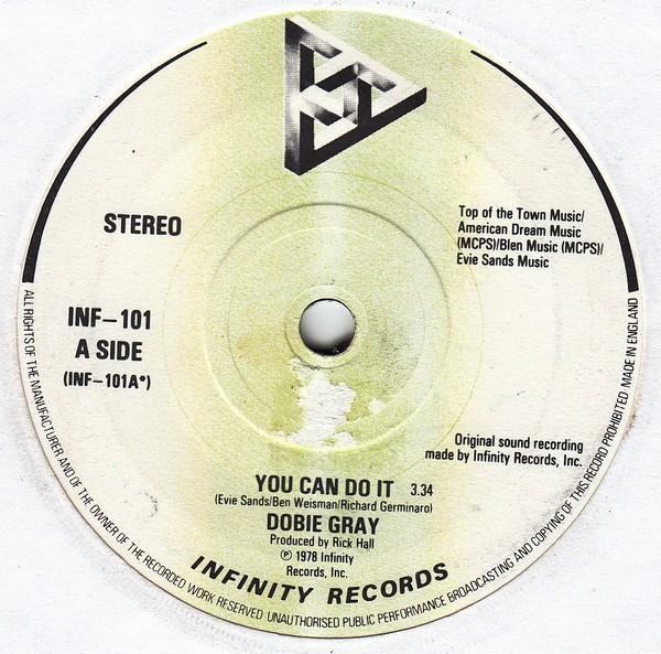 7-дюймовая пластинка DOBIE GRAY - You Can Do It INF101 Infinity Record 1978 UK Соул/Фанк Б/У
7-дюймовая пластинка DOBIE GRAY - You Can Do It INF101 Infinity Record 1978 UK Соул/Фанк Б/У