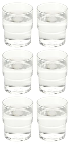 Toyo Sasaki Glass 00445HS Glass Tumbler, 6.8 fl oz (200 ml), HS Stackable, Shatter-Resistant, Bobbin, Made in Japan, Dishwasher Safe, Pack of 6
Toyo Sasaki Glass 00445HS Glass Tumbler, 6.8 fl oz (200 ml), HS Stackable, Shatter-Resistant, Bobbin, Made in Japan, Dishwasher Safe, Pack of 6