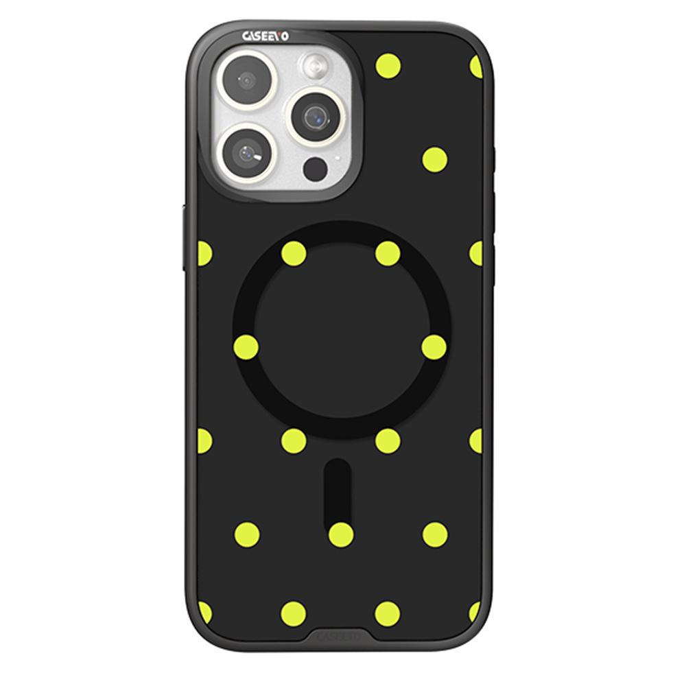 CASEEVO For iPhone 16 Pro Case Compatible with MagSafe TPU Acrylic Cover with Interchangeable Dots Backplate Blackish Green
CASEEVO For iPhone 16 Pro Case Compatible with MagSafe TPU Acrylic Cover with Interchangeable Dots Backplate Blackish Green