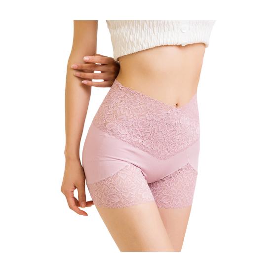 High Waist Lace Shaping Shorts Seamless Breathable Shapewear Tummy Control Panties Hip Lifting Underwear for Daily Wear XL рожевий
High Waist Lace Shaping Shorts Seamless Breathable Shapewear Tummy Control Panties Hip Lifting Underwear for Daily Wear XL рожевий