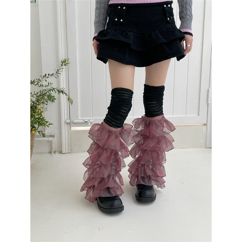 Hot Girl Chic and Sensual Lace-embroidered Leg Coveralls with Stacked Stockings 1 pair
Hot Girl Chic and Sensual Lace-embroidered Leg Coveralls with Stacked Stockings 1 pair