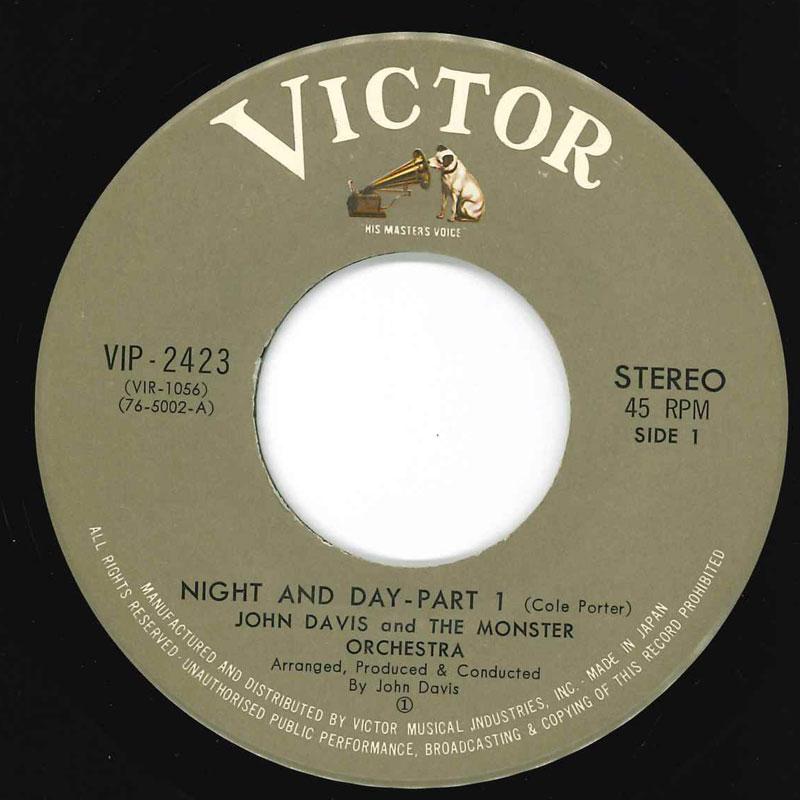 7inch Record JOHN DAVIS & THE MONSTER ORCHESTRA - Night And Day Part 1 VIP2423 VICTOR 1976 Japan Soul/Funk Used
7inch Record JOHN DAVIS & THE MONSTER ORCHESTRA - Night And Day Part 1 VIP2423 VICTOR 1976 Japan Soul/Funk Used
