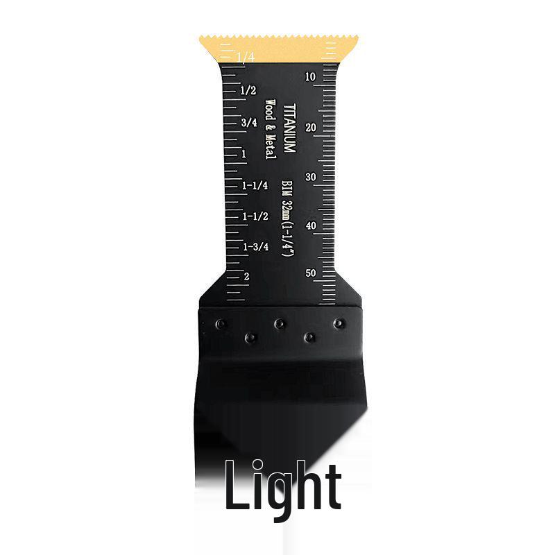 Titanium Coated Bimetal Reciprocating Saw Blade - High-Speed Steel Multi-tool Accessory for Oscillating Tools.
Titanium Coated Bimetal Reciprocating Saw Blade - High-Speed Steel Multi-tool Accessory for Oscillating Tools.