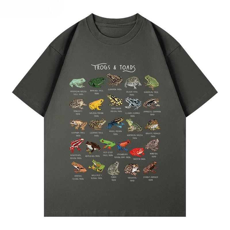 Frog Frog Toad Fun Animal Science Leisure Tshirt Mens and Womens Luxury Brand Top 4XL
Frog Frog Toad Fun Animal Science Leisure Tshirt Mens and Womens Luxury Brand Top 4XL