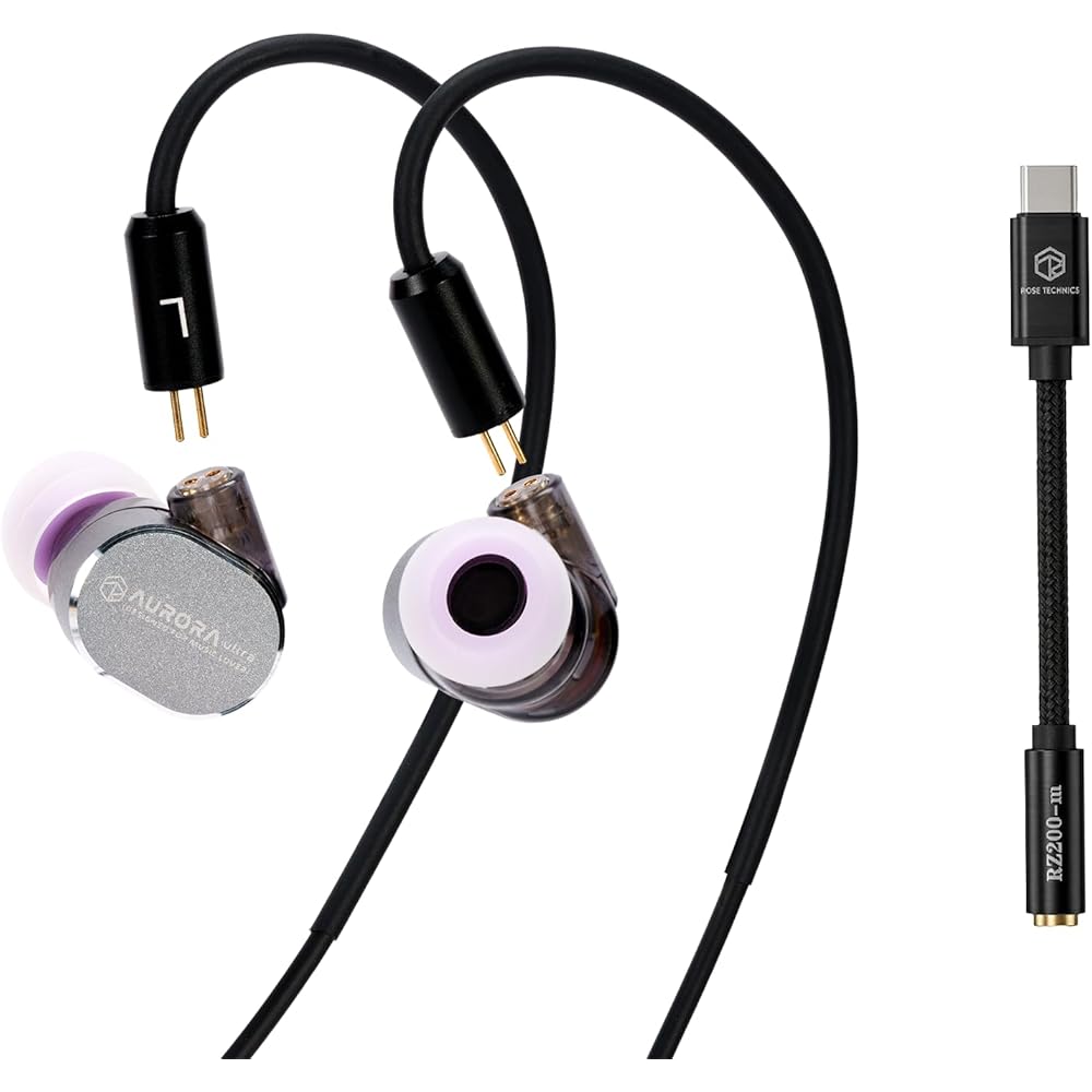 HiFiGo Aurora Ultra Wired Gaming Earphones 1 Planar 1 Dynamic Driver Type C to 3.5mm Adapter Silver
HiFiGo Aurora Ultra Wired Gaming Earphones 1 Planar 1 Dynamic Driver Type C to 3.5mm Adapter Silver