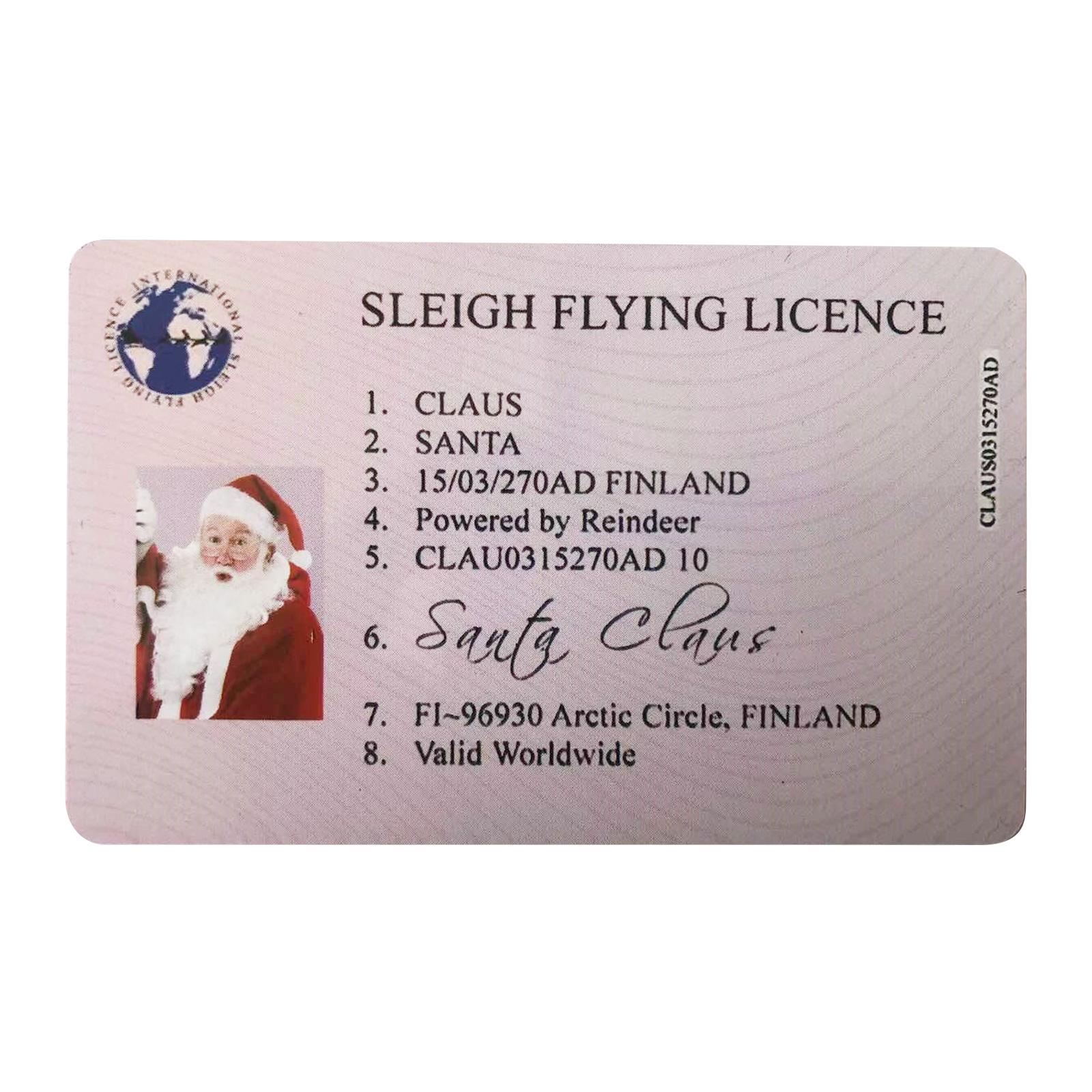 Забавный Санта-Клаус Авиация Водительские права Карточки Рождественские Подарки Карты Праздничный Реквизит Для Вечеринки Рождественские Украшения Ёлки Рождественские Украшения
Забавный Санта-Клаус Авиация Водительские права Карточки Рождественские Подарки Карты Праздничный Реквизит Для Вечеринки Рождественские Украшения Ёлки Рождественские Украшения