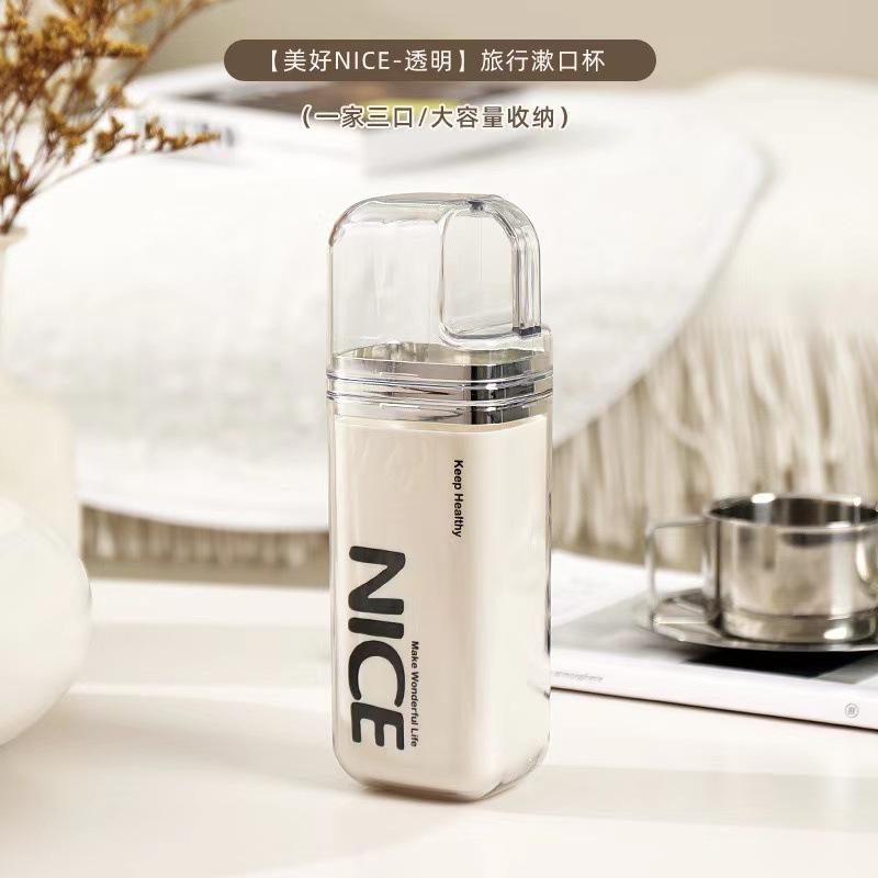 3-in-1 Travel Gargle Cup Light Luxury Portable Toothbrush Storage Box Home Toiletries Multi-functional Creative Toiletry Cup Set
3-in-1 Travel Gargle Cup Light Luxury Portable Toothbrush Storage Box Home Toiletries Multi-functional Creative Toiletry Cup Set