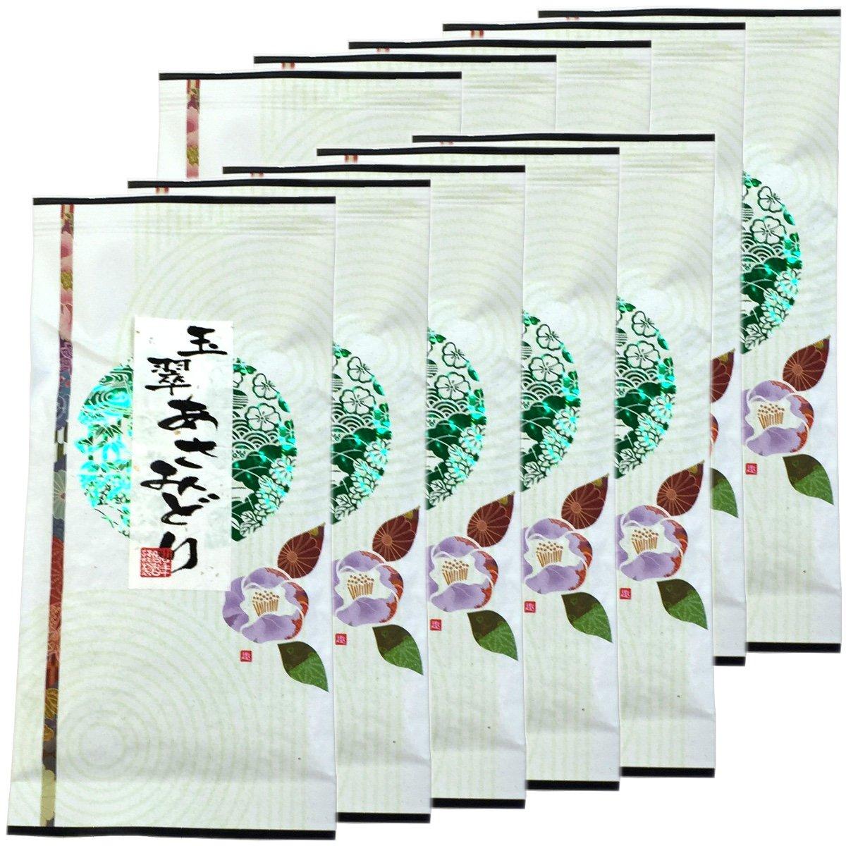 Japanese tea Sencha tea leaves Gyokusui Asamidori 100g x 10 bags set Sugamo tea shop Yamanenen
Japanese tea Sencha tea leaves Gyokusui Asamidori 100g x 10 bags set Sugamo tea shop Yamanenen