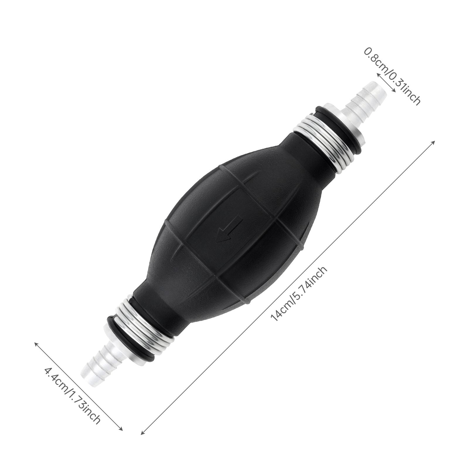 2 шт. 6 мм/8 мм/10 мм/12 мм Гумовий ручний насос подачі палива для автомобіля, морського судна, мотоцикла, вакуумний ручний насос для підкачки палива 8mm
2 шт. 6 мм/8 мм/10 мм/12 мм Гумовий ручний насос подачі палива для автомобіля, морського судна, мотоцикла, вакуумний ручний насос для підкачки палива 8mm