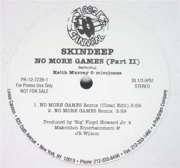 12-дюймовая пластинка SKIN DEEP - Больше никаких игр (Ремикс) / Everybody PR1272391 Безбашенный US Рэп и Хип-Хоп/R&B Б/У
12-дюймовая пластинка SKIN DEEP - Больше никаких игр (Ремикс) / Everybody PR1272391 Безбашенный US Рэп и Хип-Хоп/R&B Б/У