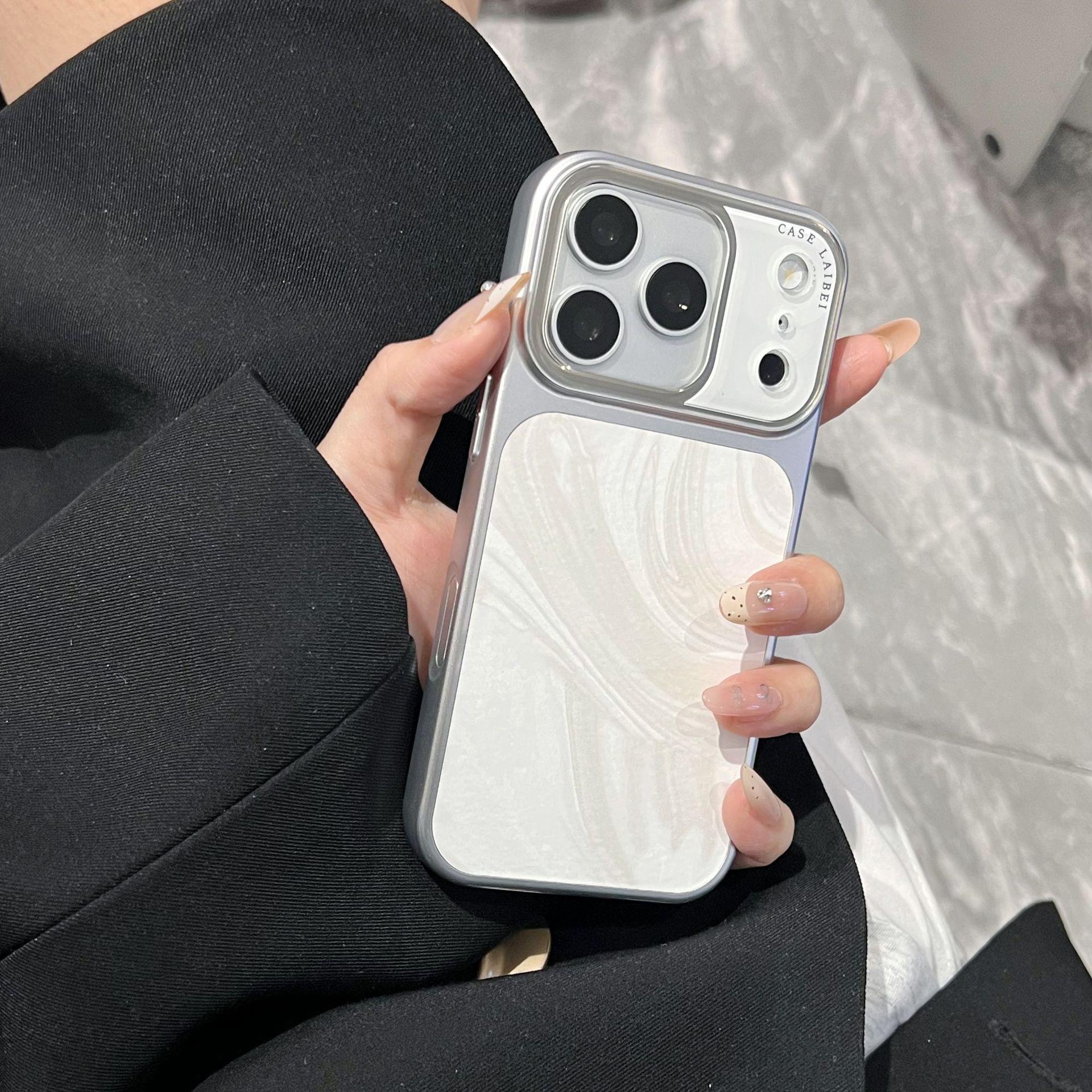 High-Value Water Ripple Case for iPhone 17 Pro Max/16/14/15 - Silver 13
High-Value Water Ripple Case for iPhone 17 Pro Max/16/14/15 - Silver 13