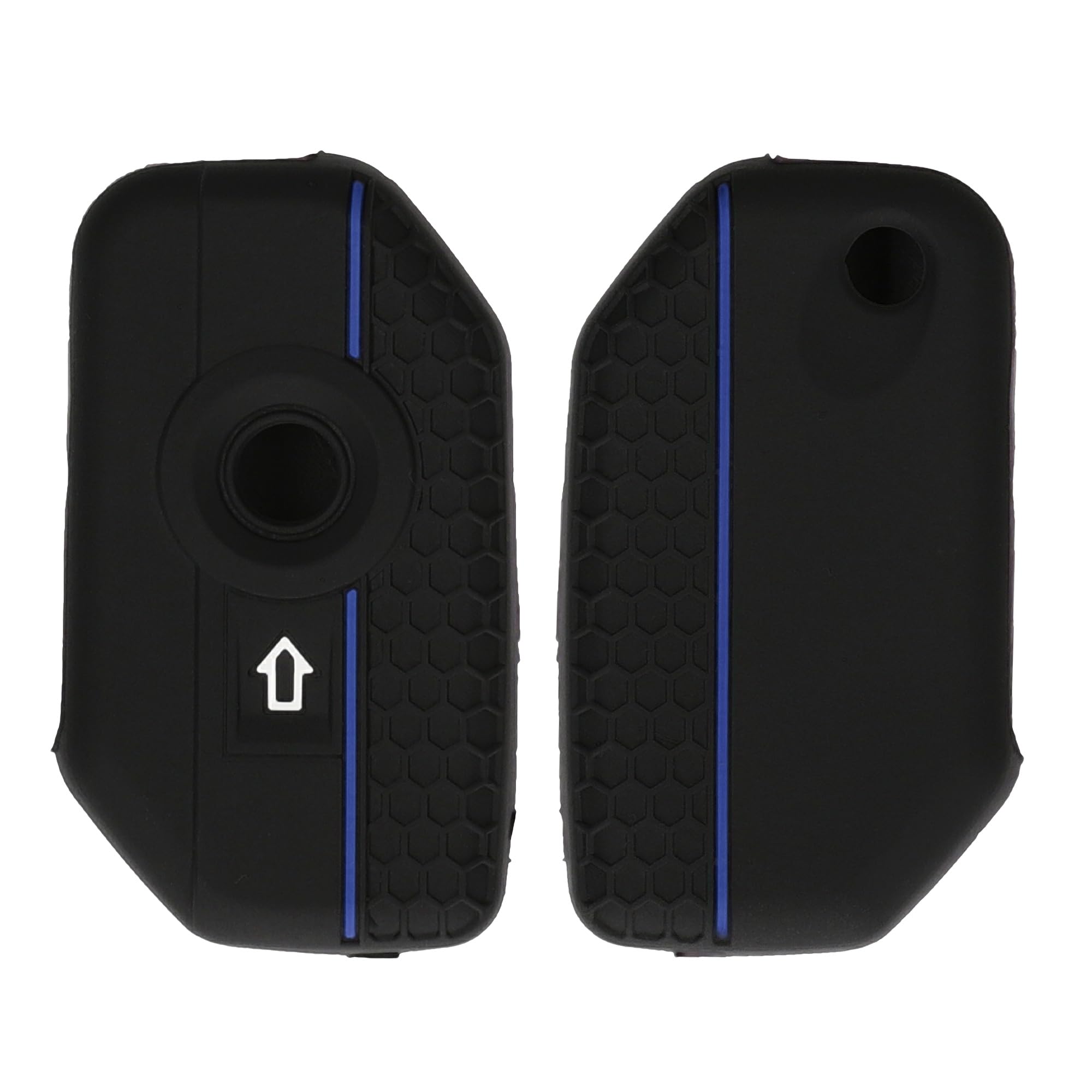 kwmobile Key Cover BMW R1250GS C400X C400GT F900R F750GS R1200GS GS1250 Compatible Key Case - Motorcycle Key Protection Case Black/Blue
kwmobile Key Cover BMW R1250GS C400X C400GT F900R F750GS R1200GS GS1250 Compatible Key Case - Motorcycle Key Protection Case Black/Blue