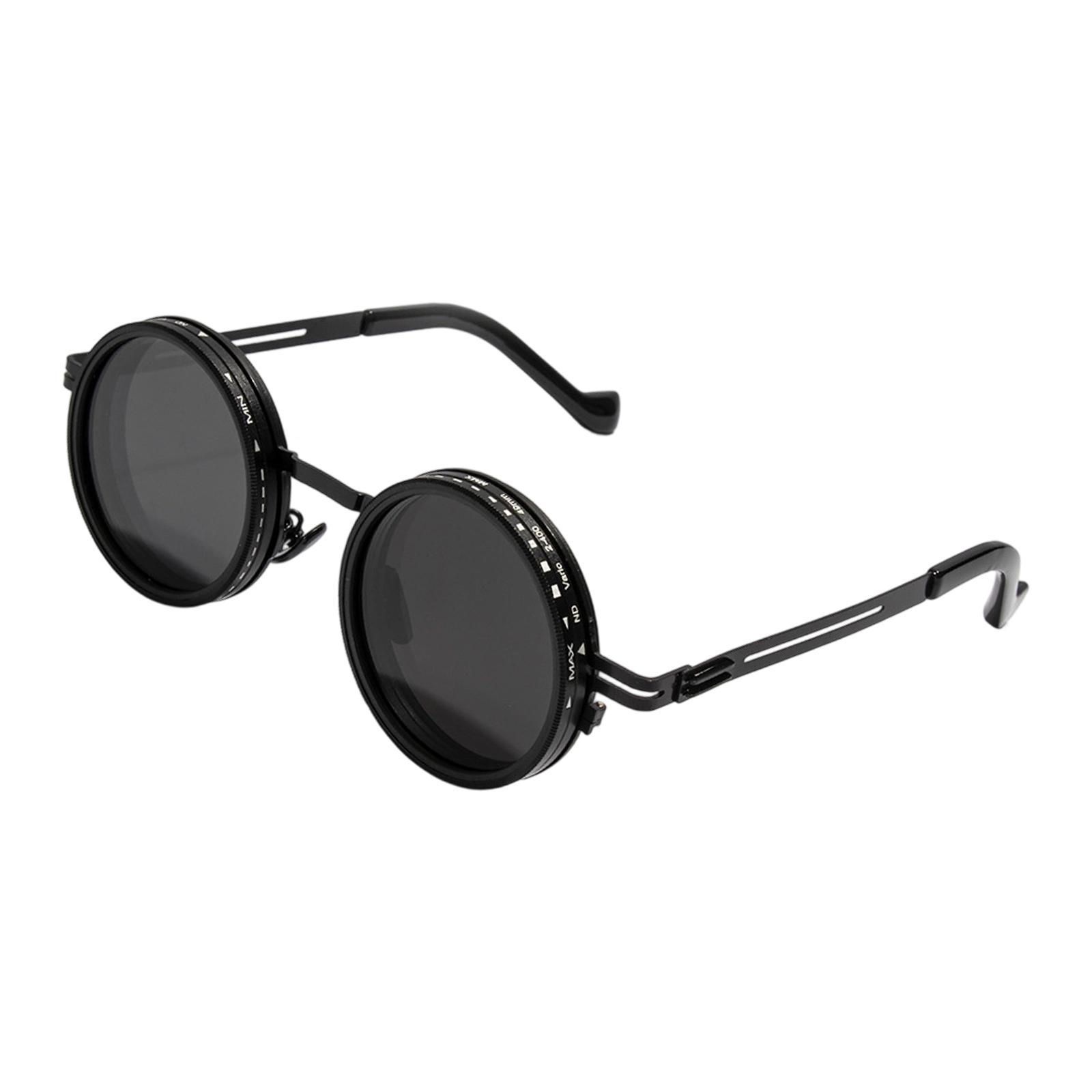 Various Scene Light Management Sunglasses 9 Adjustable Filters Light Guard Polarized Lens Metal Frame чорний
Various Scene Light Management Sunglasses 9 Adjustable Filters Light Guard Polarized Lens Metal Frame чорний