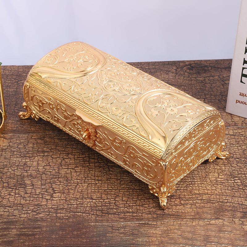 Jewelry Packaging Single Layer Flip Jewelry Box Necklace Earring Storage Box Display Rack Storage Bin Jewelrys Organizer Tray золотой
Jewelry Packaging Single Layer Flip Jewelry Box Necklace Earring Storage Box Display Rack Storage Bin Jewelrys Organizer Tray золотой