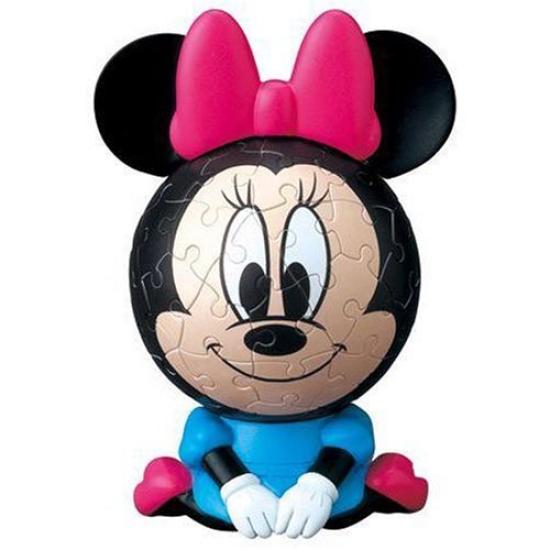 3D сфера пазл Big Face Mini Disney 60 больших деталей Минни Маус (Диаметр приблизительный. 7.6cm)
3D сфера пазл Big Face Mini Disney 60 больших деталей Минни Маус (Диаметр приблизительный. 7.6cm)