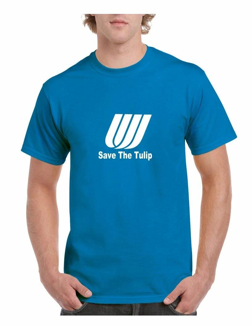 United Airlines Save The Tulip White Retro Logo US Aviation Royal Blue T-Shirt 4XL
United Airlines Save The Tulip White Retro Logo US Aviation Royal Blue T-Shirt 4XL