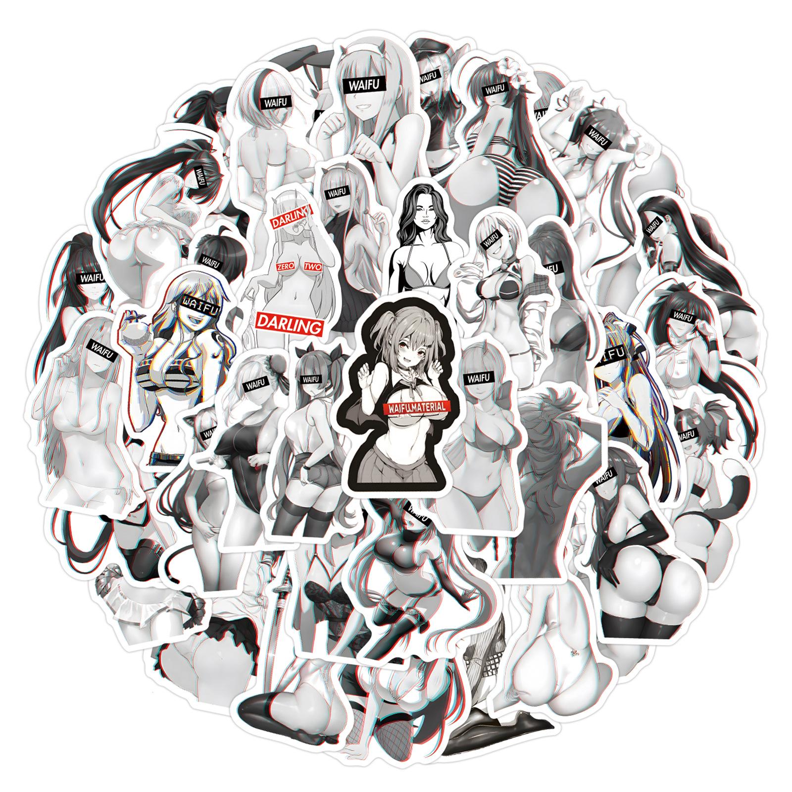 55 Сексуальные ВАЙФУ Девушки Дудл Наклейки Декоративные Наклейки Водонепроницаемые для Скутера Водяной Чашки Шлема
55 Сексуальные ВАЙФУ Девушки Дудл Наклейки Декоративные Наклейки Водонепроницаемые для Скутера Водяной Чашки Шлема