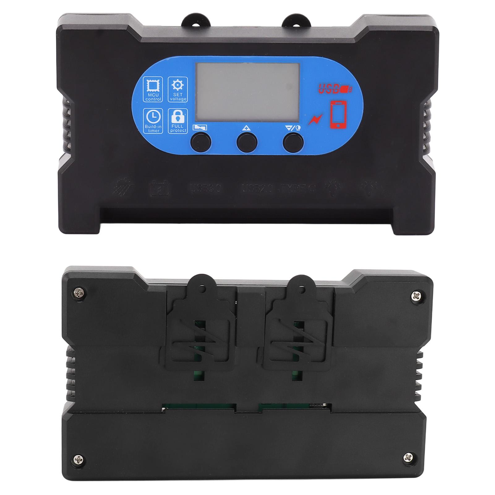 Solar Charge Controller Auto Recognition Fast Charging Solar Panel Battery Charge Regulator with Dual USB Type C Port
Solar Charge Controller Auto Recognition Fast Charging Solar Panel Battery Charge Regulator with Dual USB Type C Port