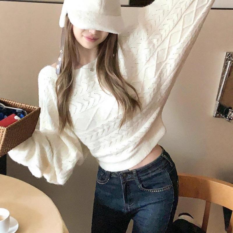 Pure Lust Style Milky White One-shoulder Bat-sleeve Sweater Women s Autumn New Korean Style Versatile Temperament Short Top Onesize білий
Pure Lust Style Milky White One-shoulder Bat-sleeve Sweater Women s Autumn New Korean Style Versatile Temperament Short Top Onesize білий