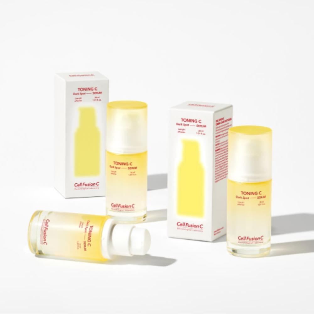 Cell Fusion C Toning C Dark Spot Serum 30ml Functional Brightening Vitamin Ampoule
Cell Fusion C Toning C Dark Spot Serum 30ml Functional Brightening Vitamin Ampoule