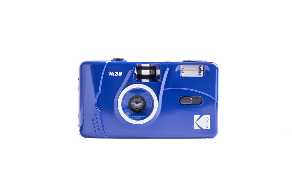 Kodak M38 35mm Film Camera Focus Powerful Easy to Use - Free, Built-in Flash, (Classic Blue)
Kodak M38 35mm Film Camera Focus Powerful Easy to Use - Free, Built-in Flash, (Classic Blue)