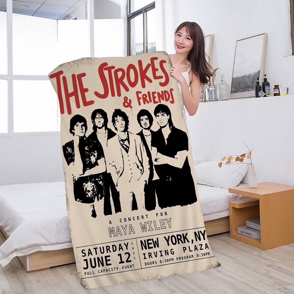 American Rock Band The Strokes Microfiber Blanket Quick Drying Beach Towels Oversized Printing Super Absorbent Pool Towel W30*H60(CM)
American Rock Band The Strokes Microfiber Blanket Quick Drying Beach Towels Oversized Printing Super Absorbent Pool Towel W30*H60(CM)