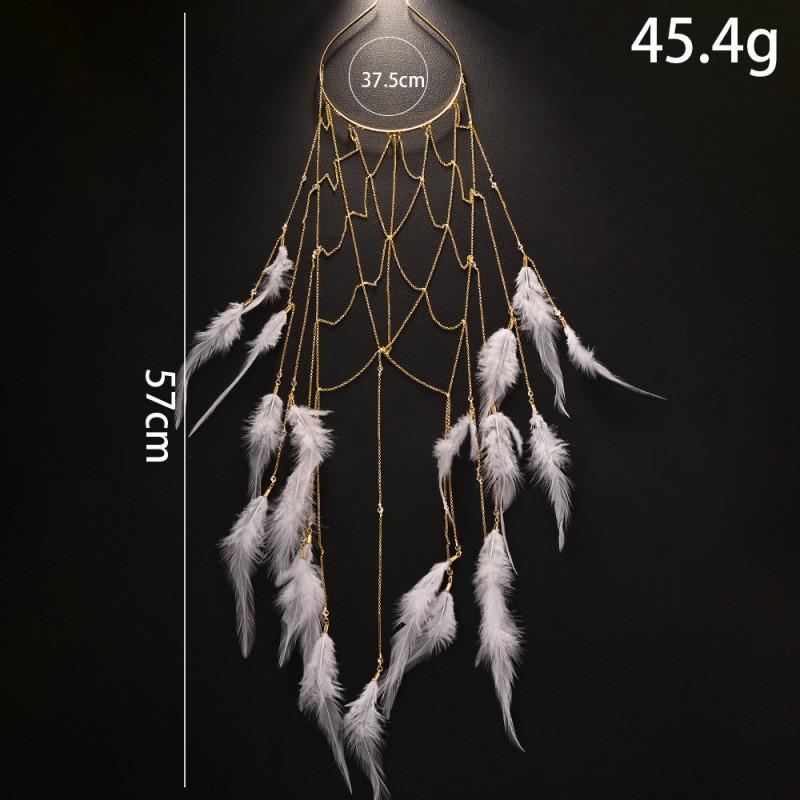 Exploding Fire Tassel Feather Headband Women Retro Bohemian Mesh Headwear Personality Niche Bride Hair Accessories
Exploding Fire Tassel Feather Headband Women Retro Bohemian Mesh Headwear Personality Niche Bride Hair Accessories