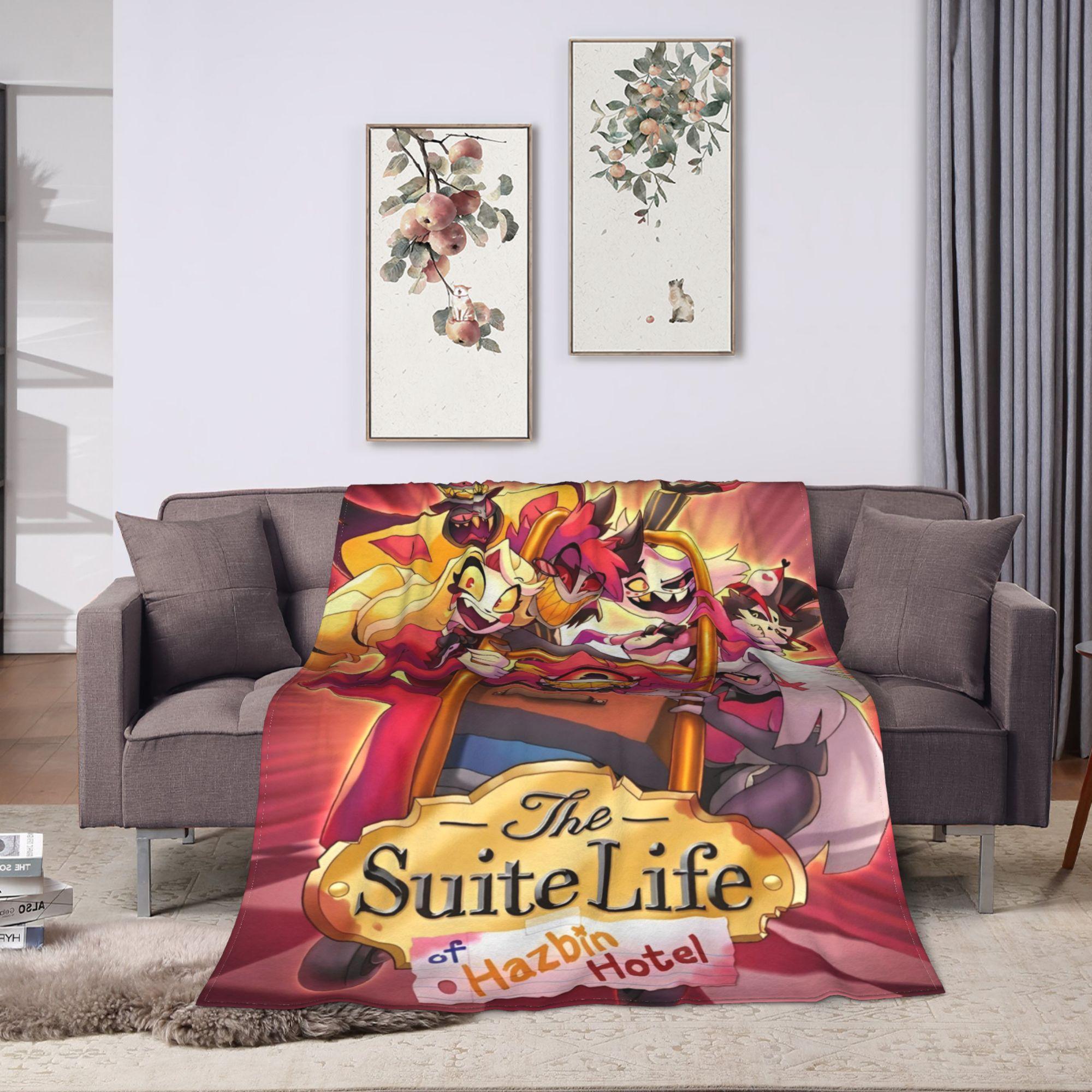 Hazbins Hotels Alastor Anime Blanket Flannel Summer Lucifer Multifunction Super Warm Throw Blanket for Bedding Couch Quilt 100x150cm
Hazbins Hotels Alastor Anime Blanket Flannel Summer Lucifer Multifunction Super Warm Throw Blanket for Bedding Couch Quilt 100x150cm