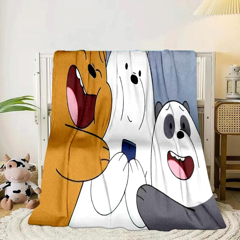Bears Friends Adventure Blanket Flannel Blanket for bed, sofa, Camping, Hiking, Picnic Essentials, gift for family Fan gifts 75x90cm
Bears Friends Adventure Blanket Flannel Blanket for bed, sofa, Camping, Hiking, Picnic Essentials, gift for family Fan gifts 75x90cm