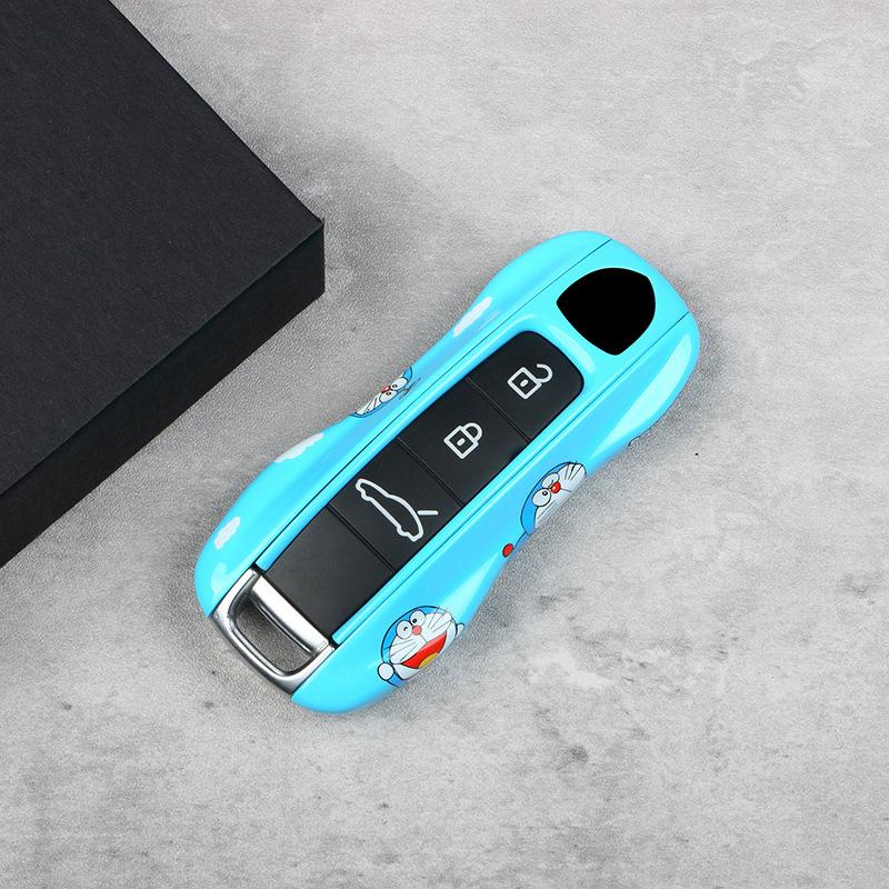 Suitable for Porsche Doraemon Blue Keycase Macartney Panamera 718 Car Key Modification 911
Suitable for Porsche Doraemon Blue Keycase Macartney Panamera 718 Car Key Modification 911